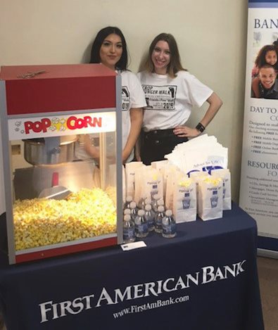 Our branch staff frequently provide free popcorn at community events.